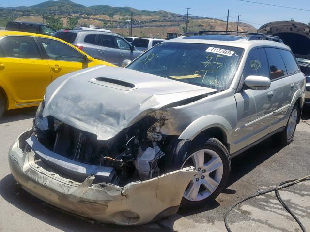 4S4BP63C674306258 - 2007 SUBARU LEGACY OUT SILVER photo 2