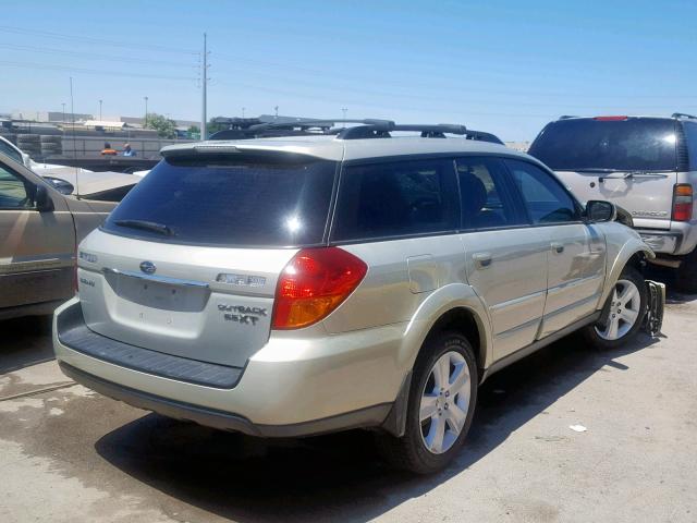 4S4BP63C674306258 - 2007 SUBARU LEGACY OUT SILVER photo 4