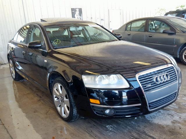 WAUDG74F56N063043 - 2006 AUDI A6 3.2 QUA BLACK photo 1