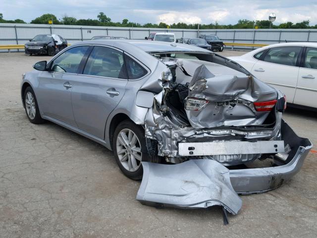 4T1BK1EB7FU145679 - 2015 TOYOTA AVALON XLE SILVER photo 3
