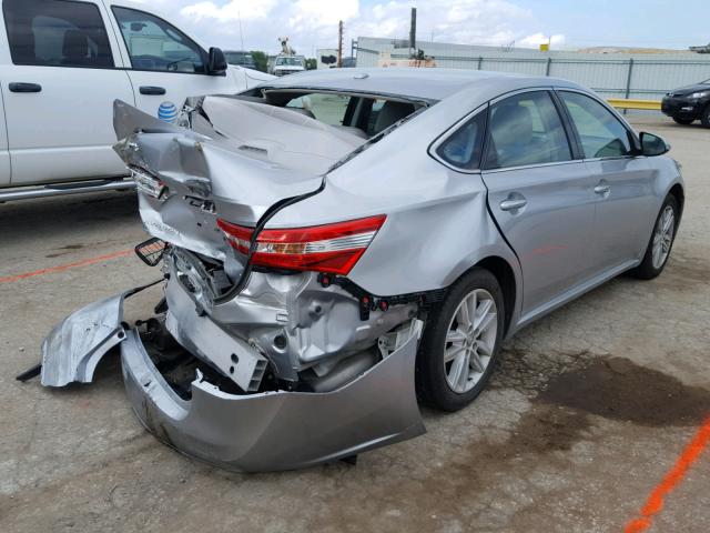 4T1BK1EB7FU145679 - 2015 TOYOTA AVALON XLE SILVER photo 4