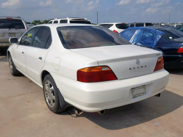 19UUA56781A003564 - 2001 ACURA 3.2TL WHITE photo 3