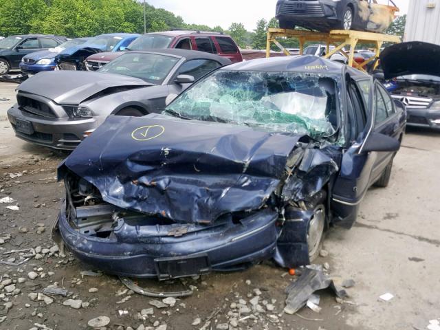 2G1WL52K3W9300040 - 1998 CHEVROLET LUMINA BAS 蓝色 照片 2