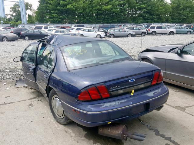 2G1WL52K3W9300040 - 1998 CHEVROLET LUMINA BAS 蓝色 照片 3
