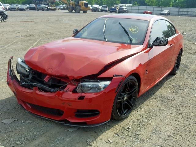 WBAKG1C52CE839993 - 2012 BMW 335 I SULE RED photo 2