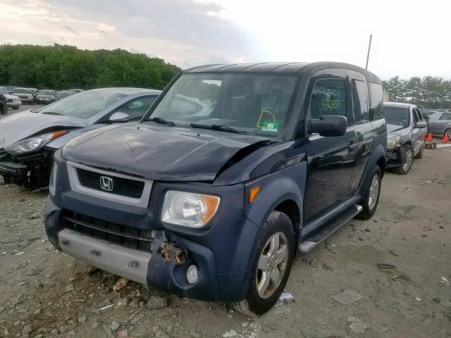 5J6YH28605L015940 - 2005 HONDA ELEMENT EX BLACK photo 2