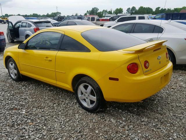 1G1AL15FX67623844 - 2006 CHEVROLET COBALT LT YELLOW photo 3