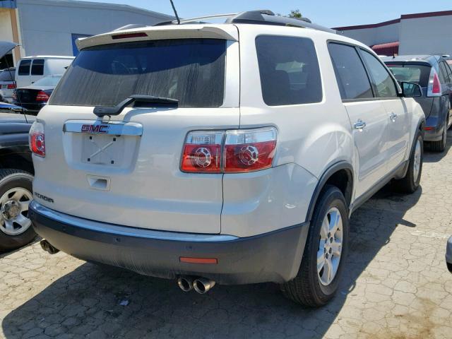 1GKKRPED8CJ267439 - 2012 GMC ACADIA SLE WHITE photo 4