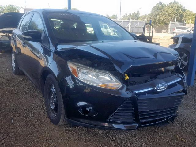 1FADP3K2XEL312481 - 2014 FORD FOCUS SE BLACK photo 1