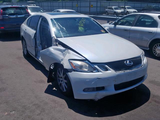 JTHCH96S960017387 - 2006 LEXUS GS 300 WHITE photo 1