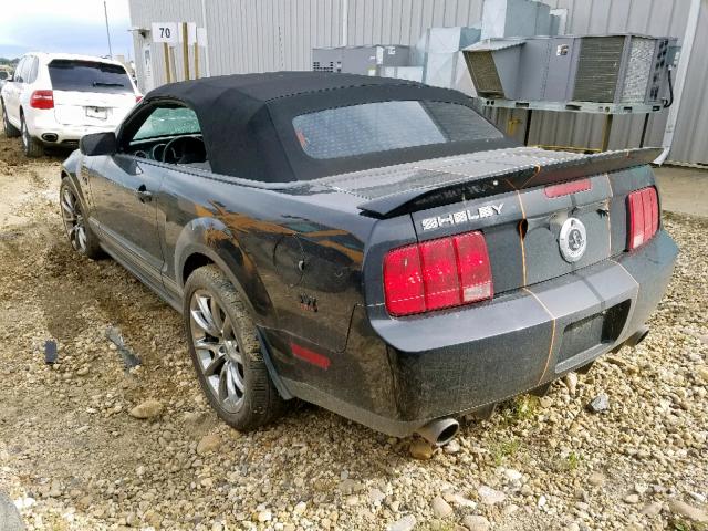 1ZVHT89S975200463 - 2007 FORD MUSTANG SH BLACK photo 3