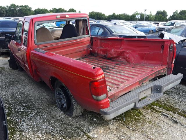 1FTYR14V2YPB62946 - 2000 FORD RANGER SUP RED photo 3