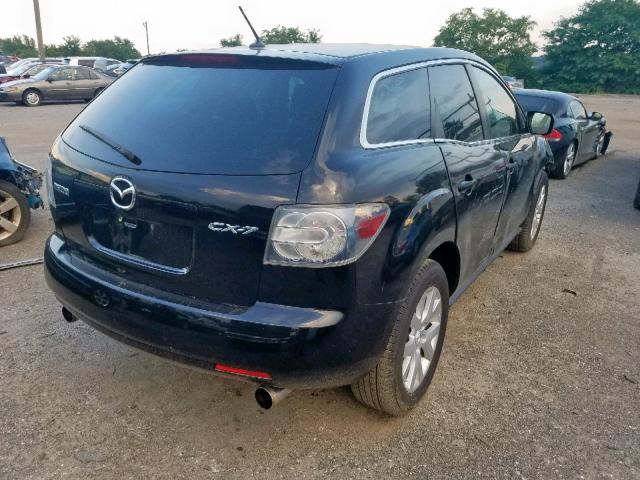 JM3ER293570151325 - 2007 MAZDA CX-7 BLACK photo 4