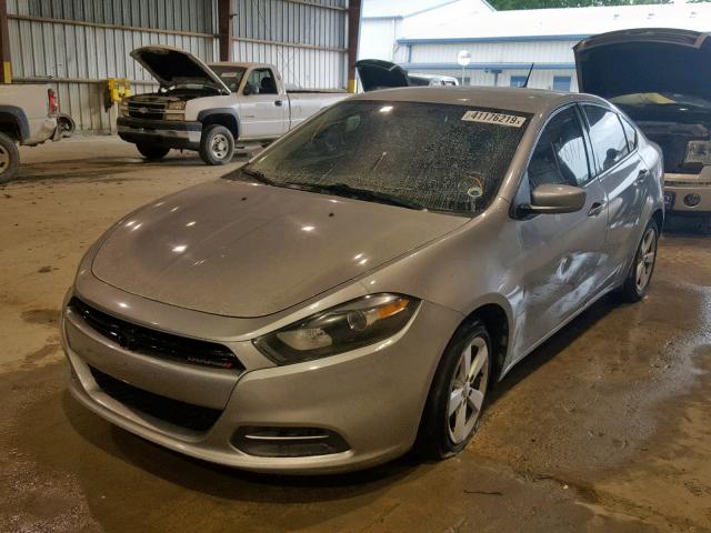 1C3CDFBB0FD129171 - 2015 DODGE DART SXT SILVER photo 2