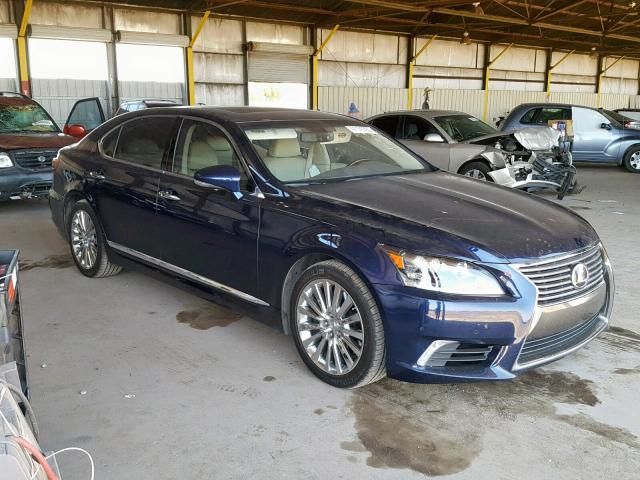 JTHDL5EFXD5004955 - 2013 LEXUS LS 460L BLUE photo 1