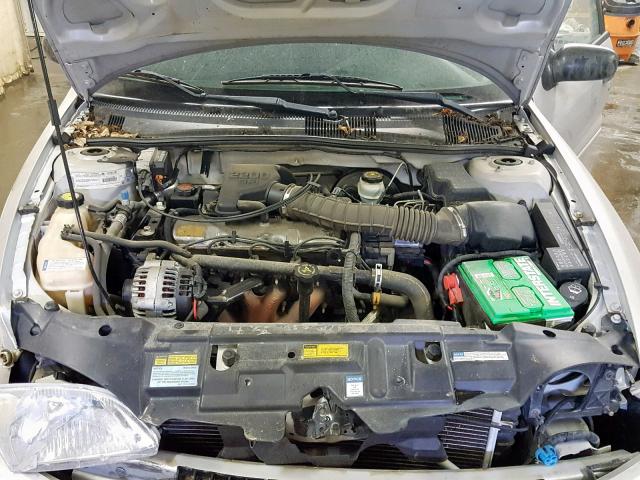 1G1JF5248Y7397212 - 2000 CHEVROLET CAVALIER L SILVER photo 7