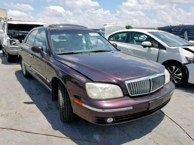 KMHFU45EX5A419268 - 2005 HYUNDAI XG 350 PURPLE photo 1