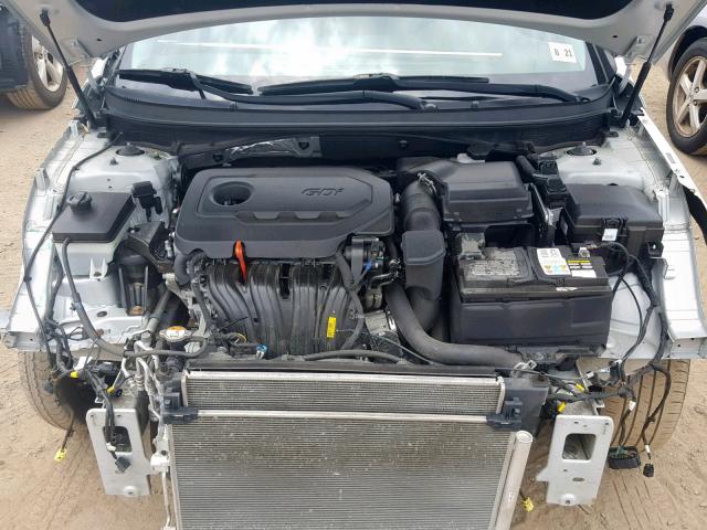 5NPE34AF9GH427343 - 2016 HYUNDAI SONATA SPO SILVER photo 7