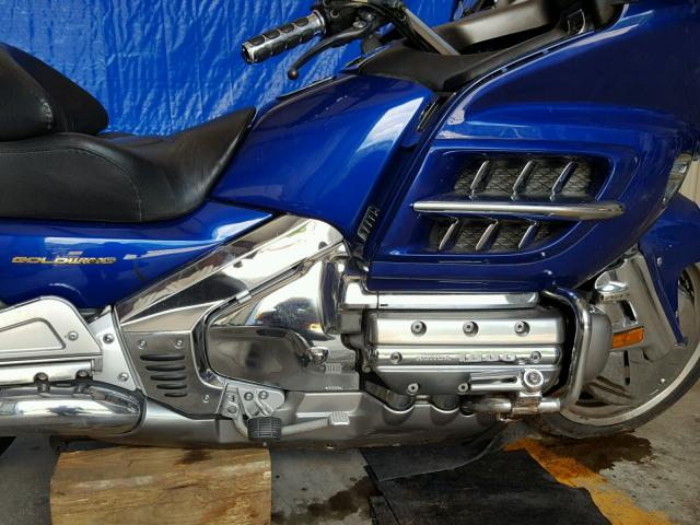 1HFSC47461A000439 - 2001 HONDA GL1800 A BLUE photo 7