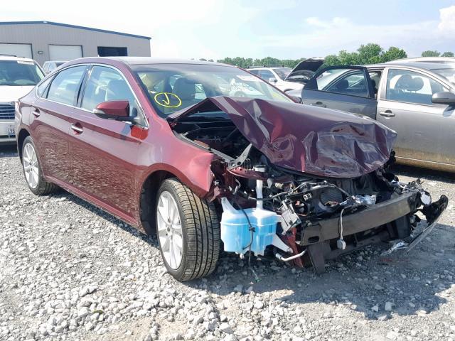4T1BK1EB4FU163251 - 2015 TOYOTA AVALON XLE BURGUNDY photo 1