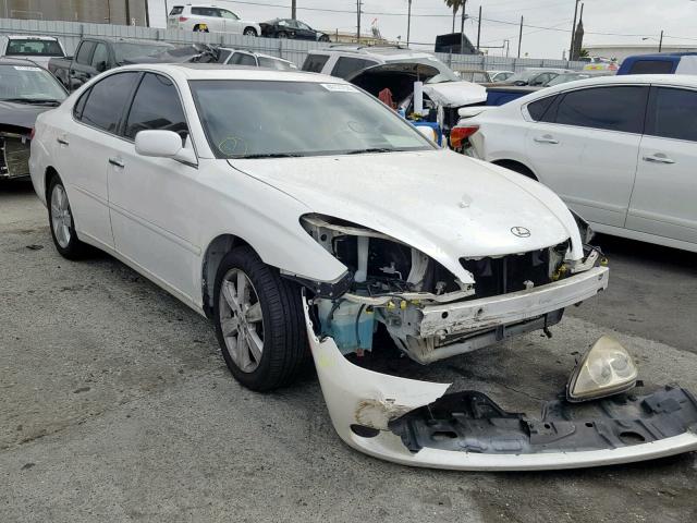 JTHBA30G255102347 - 2005 LEXUS ES 330 WHITE photo 1