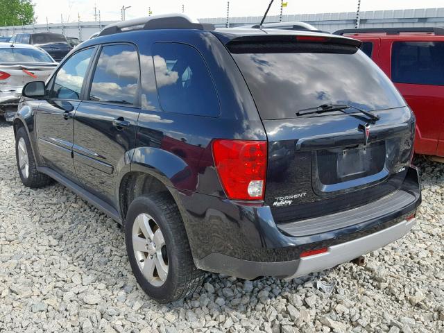 2CKDL43F786348468 - 2008 PONTIAC TORRENT BLUE photo 3