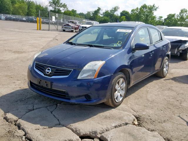 3N1AB6AP1AL604998 - 2010 NISSAN SENTRA 2.0 BLUE photo 2