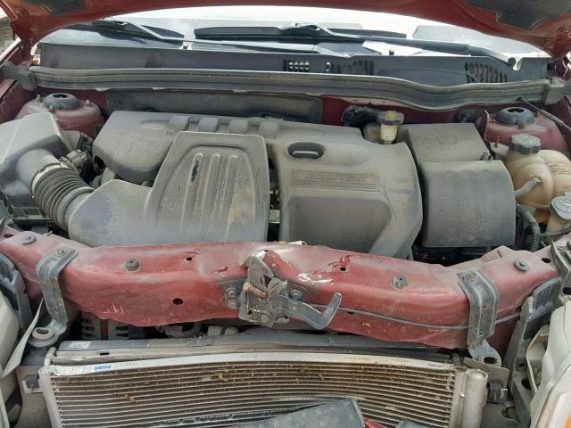 1G1AL58F087134116 - 2008 CHEVROLET COBALT LT MAROON photo 7