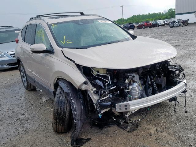 2HKRW2H83JH666897 - 2018 HONDA CR-V EXL TAN photo 1