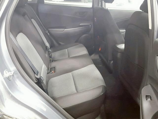 KM8K2CAAXKU207305 - 2019 HYUNDAI KONA SEL GRAY photo 6