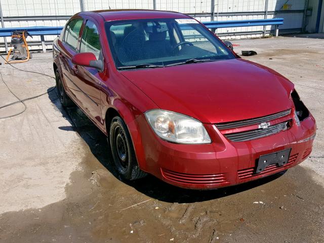 1G1AT58H297199293 - 2009 CHEVROLET COBALT LT RED photo 1