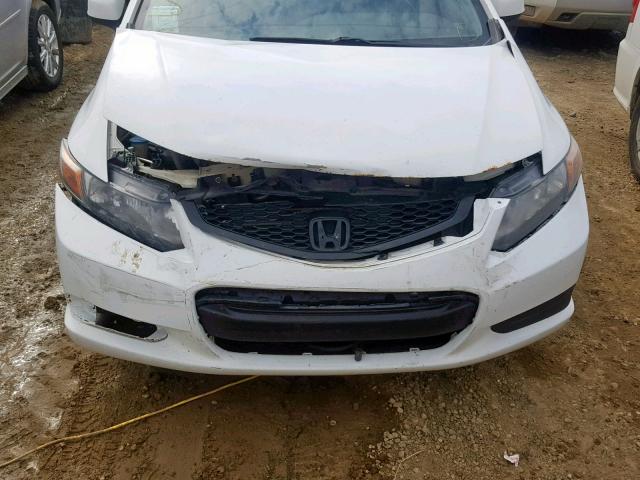 2HGFG3B9XCH003671 - 2012 HONDA CIVIC EXL 白色 照片 9