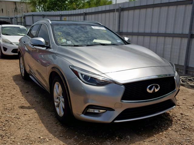 SJKCH5CP9HA017538 - 2017 INFINITI QX30 BASE SILVER photo 1