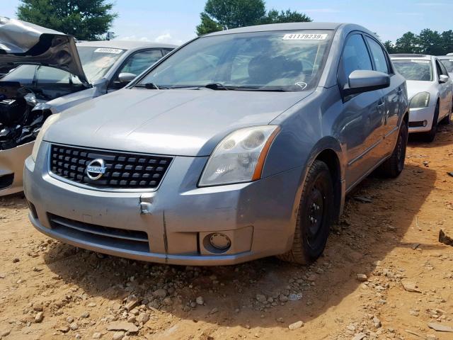 3N1AB61E68L657186 - 2008 NISSAN SENTRA 2.0 SILVER photo 2