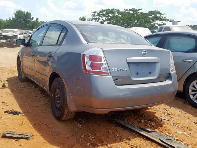 3N1AB61E68L657186 - 2008 NISSAN SENTRA 2.0 SILVER photo 3