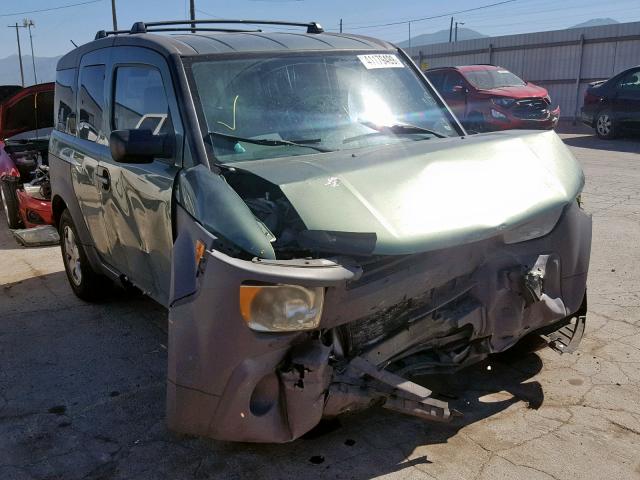 5J6YH28584L032801 - 2004 HONDA ELEMENT EX GREEN photo 1