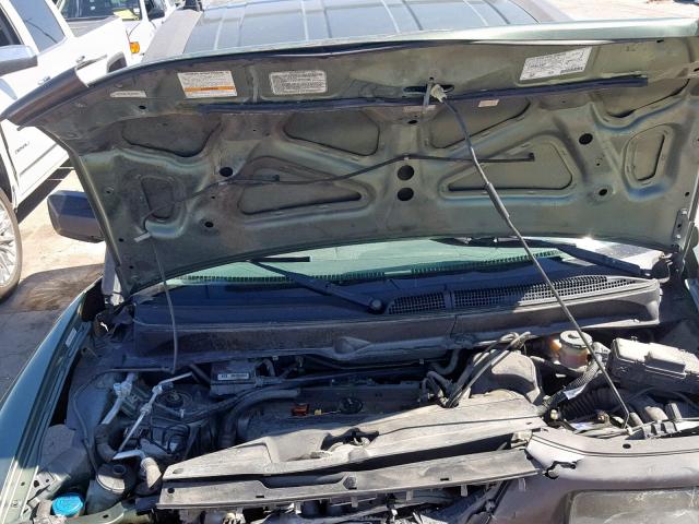 5J6YH28584L032801 - 2004 HONDA ELEMENT EX GREEN photo 7