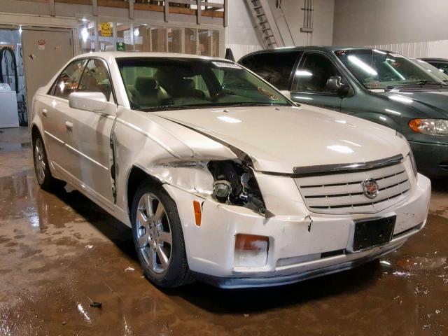 1G6DP577170197156 - 2007 CADILLAC CTS HI FEA WHITE photo 1