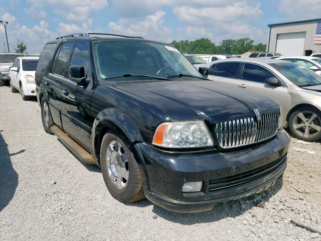 5LMFU28505LJ18137 - 2005 LINCOLN NAVIGATOR BLACK photo 1