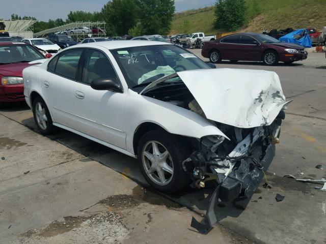 1G3NL52E64C221951 - 2004 OLDSMOBILE ALERO GL WHITE photo 1