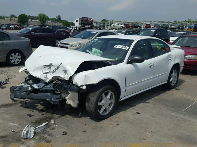 1G3NL52E64C221951 - 2004 OLDSMOBILE ALERO GL WHITE photo 2