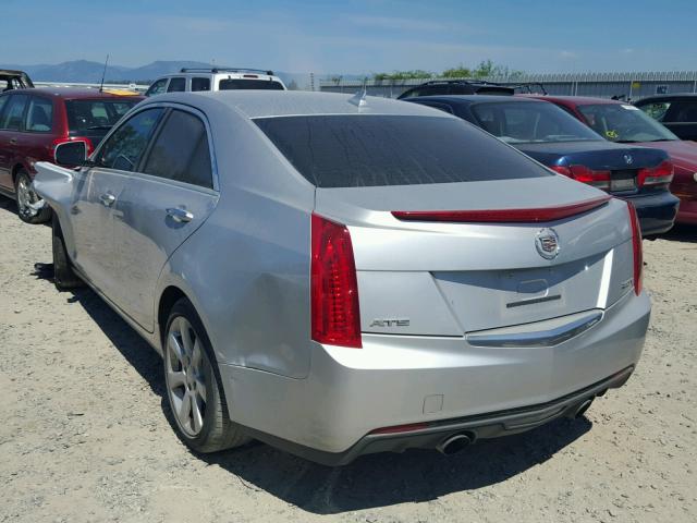 1G6AA5RX5D0139127 - 2013 CADILLAC ATS SILVER photo 3