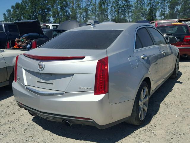 1G6AA5RX5D0139127 - 2013 CADILLAC ATS SILVER photo 4