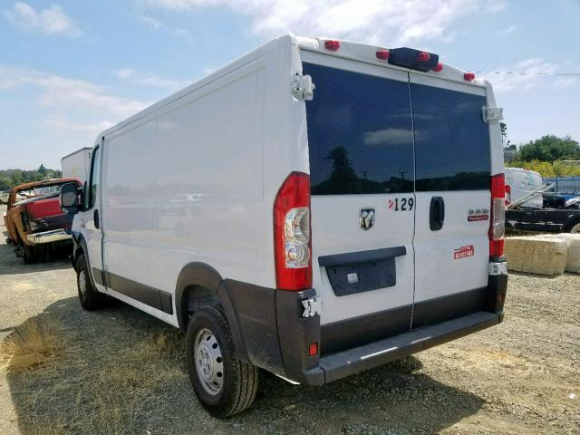 3C6TRVAGXKE521367 - 2019 RAM PROMASTER 白色 照片 3