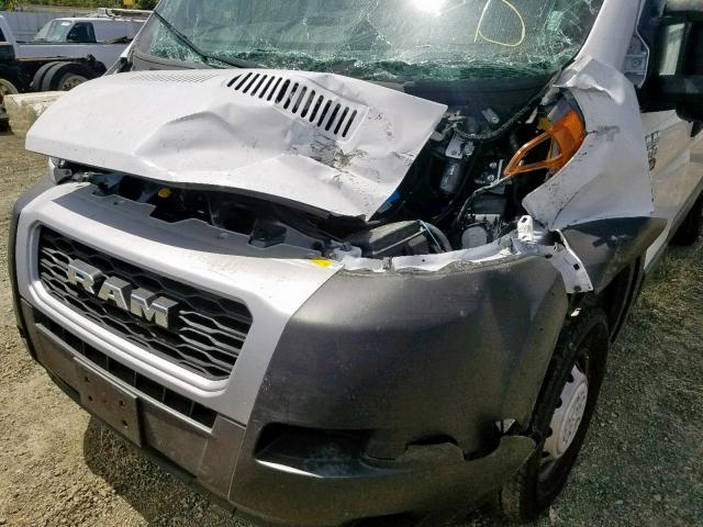 3C6TRVAGXKE521367 - 2019 RAM PROMASTER 白色 照片 9