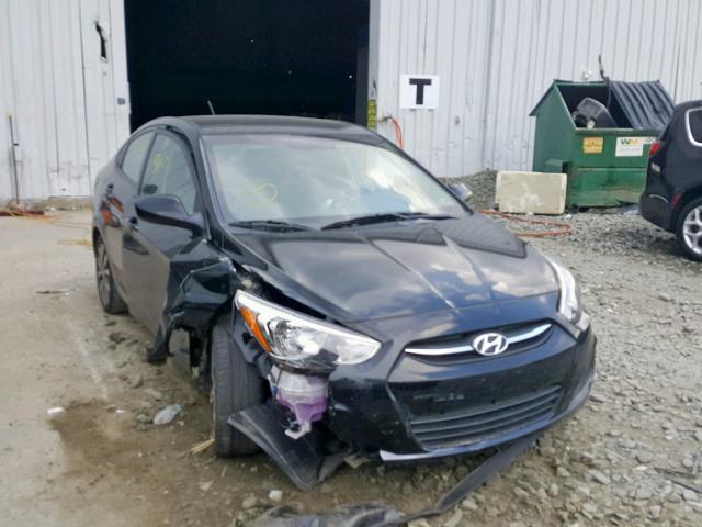 KMHCT4AE3HU355377 - 2017 HYUNDAI ACCENT SE BLACK photo 1