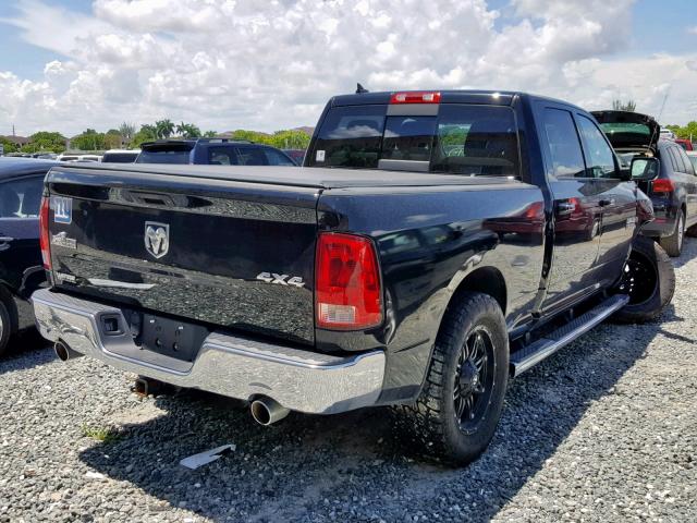 1C6RR7TT7ES282037 - 2014 RAM 1500 SLT BLACK photo 4