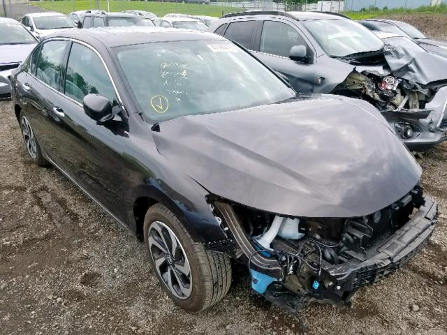 1HGCR3F84HA008479 - 2017 HONDA ACCORD EXL BROWN photo 1