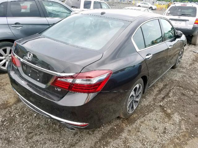 1HGCR3F84HA008479 - 2017 HONDA ACCORD EXL BROWN photo 4