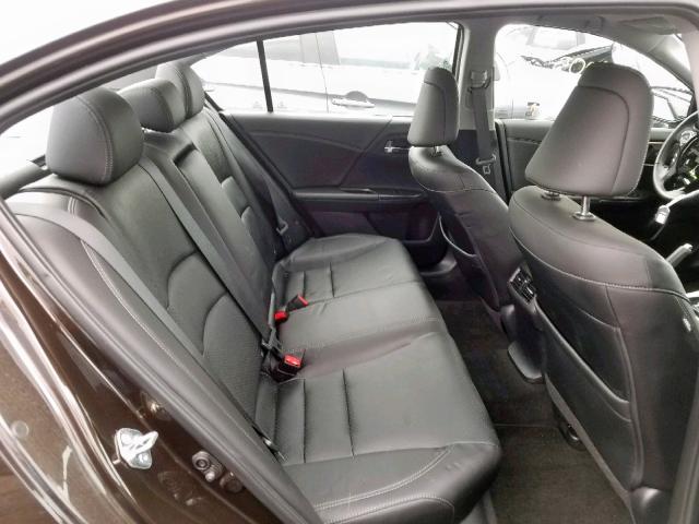 1HGCR3F84HA008479 - 2017 HONDA ACCORD EXL BROWN photo 6